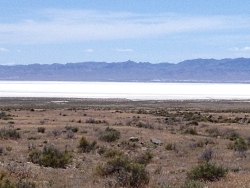 Sevier Lake, a Saline Lake in Central Utah