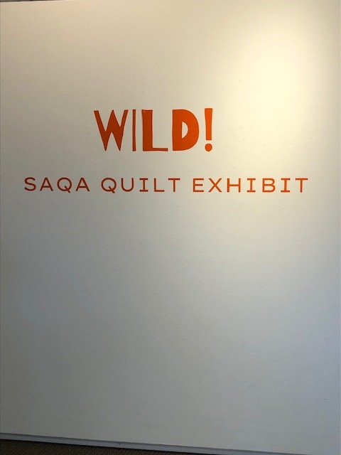 Inside Look at Fire, Water, Wind: 2022 SAQA Quilt Exhibition: WILD! Brigham City Museum of Art & History