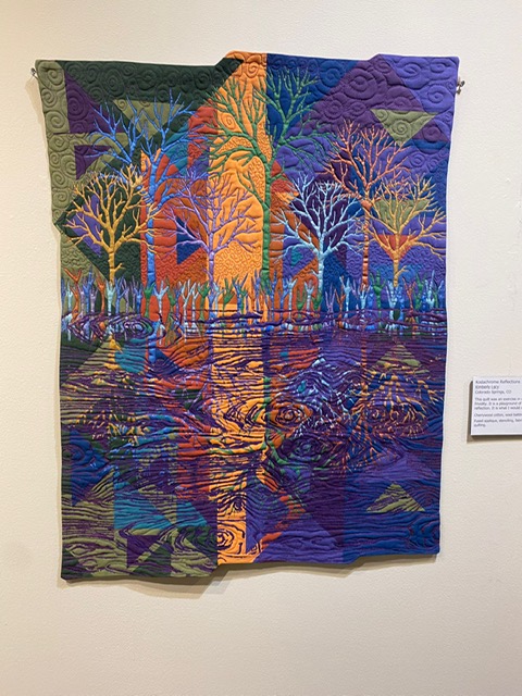 Kodachrome Reflections Quilt Art Copyright Kimberly Lacy Courtesy Mary Heers