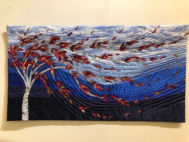 The Untamed Wind Quilt Art Copyright Jeannette Schoennagel, All Rights Reserved This Image Courtesy Mary Heers
