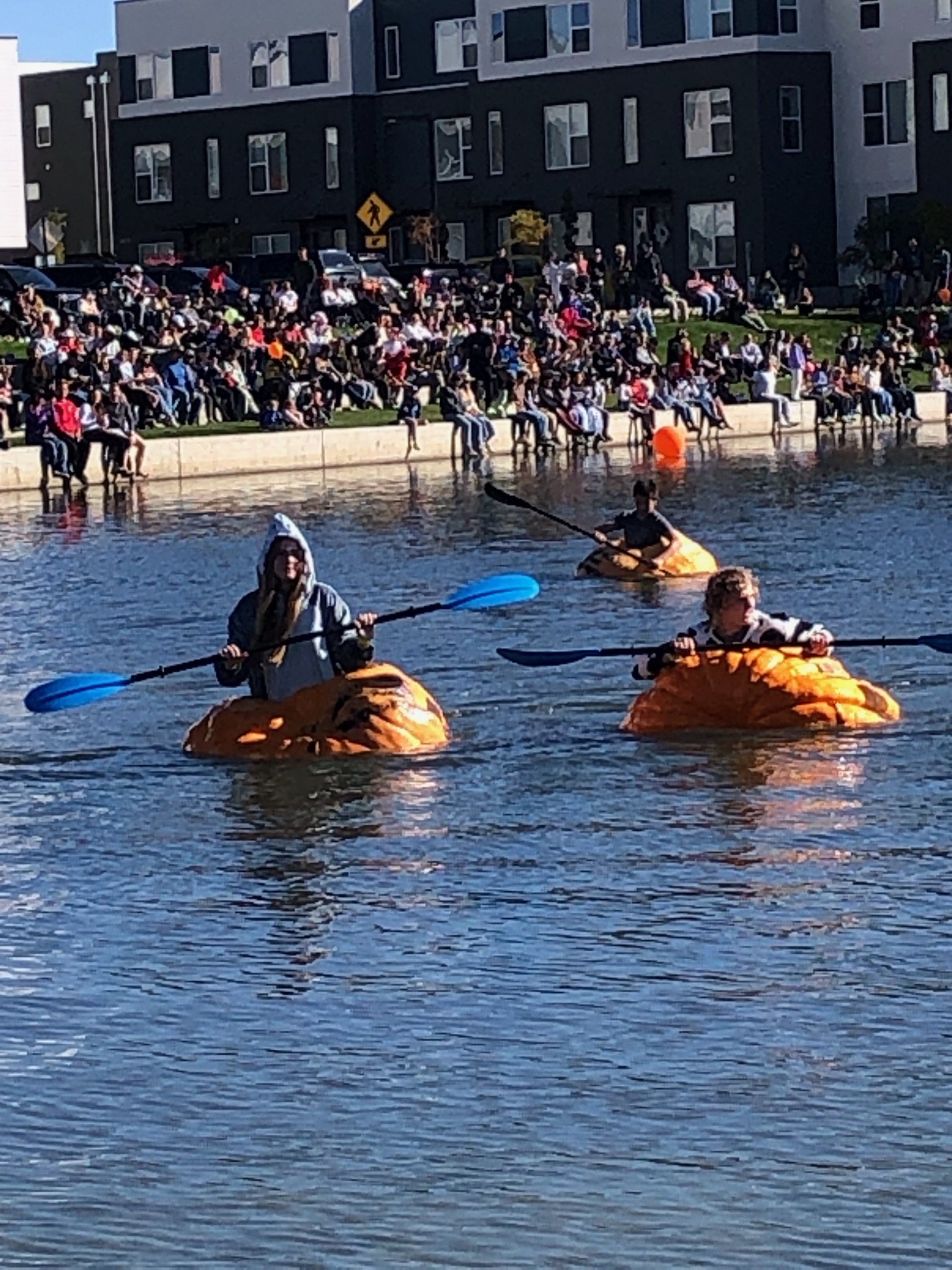 Pumpkin Regatta - Daybreak UT Courtesy & Copyright Mary Heers, Photographer