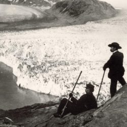 John Muir at Muir Glacier Courtesy US NPS, Glacier Bay National Park & Preserve