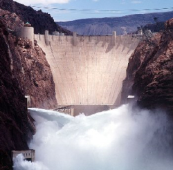 The Colorado River Compact, Saving Water for Utah: Hoover Dam Courtesy USBR